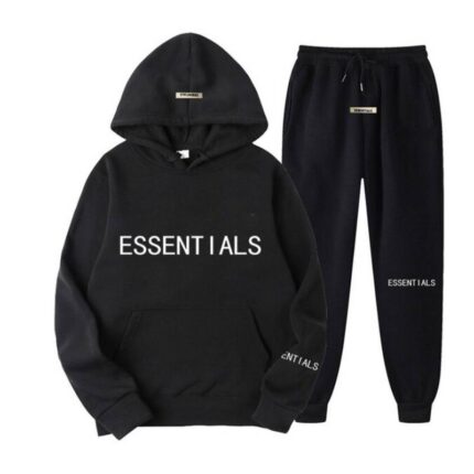 Essential Fear Of God Black Tracksuit