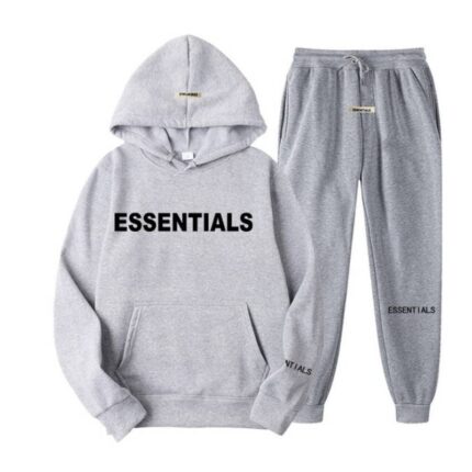 Essential Fear Of God Grey Tracksuit