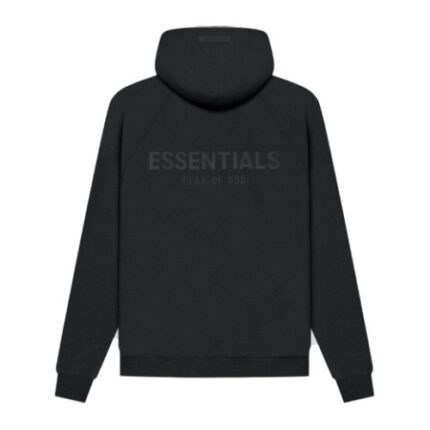 Fear of God Essentials Pullover Black Hoodie