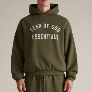 Fear of God Essentials Military Fleece Hoodie